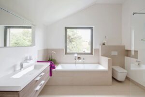 Küchenfronten: Badezimmer Farbkonzept Badezimmer Streichen Duschen Schlafzimmer Kleines Gästetoilette Küchenfronten Streichen