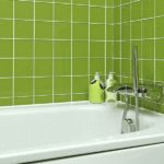 Badezimmer Design : Freistehende Badewanne Im Kleinen Bad Badezimmer Streichen Kalkfarbe Im Die Fliesen Handtuchheizkörper Oder Fußbodenheizung Im Bad?