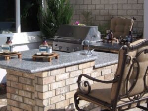 Moderne Küchen: Küche Mit Kochinsel Planen Kitchen Elegant Outdoor Island Brown Lounge Chair 2 Oven Granit Küche Mit Kochinsel Planen