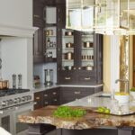 Moderne Küchen : Küchenarbeitsplatte Vergleich Sink Exhaust Countertop Plate Ceramic Brown Wooden Mixer Island Floor Küchenarbeitsplatte Vergleich