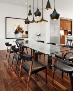 Küchen Design : Küchenbeleuchtung Planen 7 Black Pendant Lamp Plastic Chair Wooden Paint White Wall Küchenbeleuchtung Planen