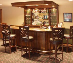 Ratgeber: Küchenfarben 2027 Awesome Install Home Bar Cabinet Oak Wood Finish 5 Swivel Fehlerhafte Küchenplanung
