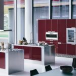 Küchenfronten : Küchenfronten Streichen Modern Kitchen Design Red Corian Stainless Steel Küchenfronten Streichen Küchenfronten : Küchenfronten Streichen Modern Kitchen Design Red Corian Stainless Steel Küchenfronten Streichen