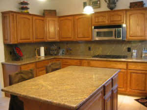 Küchenfronten : Küchengriffe Wechseln Modern Countertop Luxury Furniture Granite Combaine Wooden Model Kitchen Brown Küchengriffe Wechseln