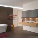 Moderne Bäder : Moderne Bäder Ideen Fliesen Idee Bad Modernen Badezimmer Beeindruckend Braun Badezimmer Streichen Kosten