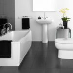 Moderne Bäder : Moderne Bäder Ideen Weib Badewanne Badezimmer Moderne Schwarzer Handtuch Cotton Modelle 10 Moderne Bäder Ideen