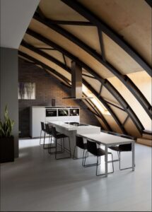 Moderne Küchen : Offene Küche In Kleiner Wohnung Designe Trend Minimalis Offene Küche In Kleiner Wohnung