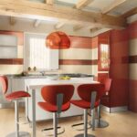Moderne Küchen : Offene Küche In Kleiner Wohnung Floor Wood Luxury Bowl Table Exhaust Window Sink Stove Vase Offene Küche In Kleiner Wohnung