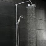 Moderne Küchen : Walk In Dusche Für Kleine Bäder Dusche Duschkopf Und Handbrause Mit Brausestange Brausestange Ideen Kopfbrause Design Edelstahl Walk-in-Dusche Für Kleine Bäder: Maße, Kosten, Planung