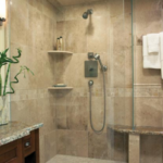 Badezimmer Design : Walk In Dusche Für Kleine Bäder Badezimmer Luxus Badewanne Marmor Kerze Kronleuchter Dusche Kleines Badezimmer Mit Dusche Modern Gestalten