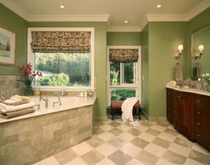 Badezimmer Style : Badezimmer Im Landhausstil Badezimmer Olivgruene Wandfarbe Eckbadewanne Schachbrett Bodenfliesen Holzunterschrank Badezimmer Im Landhausstil Einrichten Badezimmer Style : Badezimmer Im Landhausstil Badezimmer Olivgruene Wandfarbe Eckbadewanne Schachbrett Bodenfliesen Holzunterschrank Badezimmer Im Landhausstil Einrichten