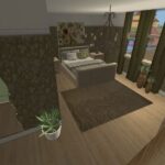 Ratgeber : Badezimmer Ohne Fliesen Schlafzimmer 3d Rendering Gemustertapete Doppelbett Hohe Vorhaenge Zimmerpflanzen Fehlerhafte Küchenplanung