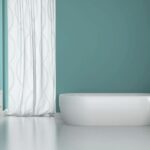 Küchenfronten : Badsanierung Munchen Badezimmer Tuerkise Wandfarbe Freistehende Badewanne Duschvorhang Doppelwaschbecken Kuchengriffe Wechseln