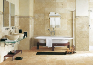 Badezimmer Style: Kleines Badezimmer Mit Dusche Badezimmer Mit Travertinfliesen Und Freistehender Badewanne Kleines Badezimmer Mit Dusche Modern Gestalten