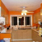Wohnzimmer Ideen : Kuchenfronten Streichen Orange Kuche Deckenventilator Fenster Beige Schranke Ideen Zum Wohnzimmer Streichen