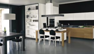 Moderne Küchen : Kuechenboden Fliesen Ideen Moderne Kueche Mit Weissen Fronten Und Grauem Betonboden Offene Küche In Kleiner Wohnung Moderne Küchen: Kuechenboden Fliesen Ideen Moderne Kueche Mit Weissen Fronten Und Grauem Betonboden Offene Küche In Kleiner Wohnung