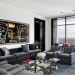 Wohnzimmer Ideen : Moderne Wohnzimmer Deko Ideen Moderne Wohnzimmer Idee Deko Leder Sofa Grau Moderne Wohnzimmer Deko Ideen