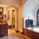 Badezimmer Style : Stauraum Im Kleinen Bad Spanisches Badezimmer Gewoelbter Kamin Badewanne Kleines Badezimmer Mit Dusche Modern Gestalten