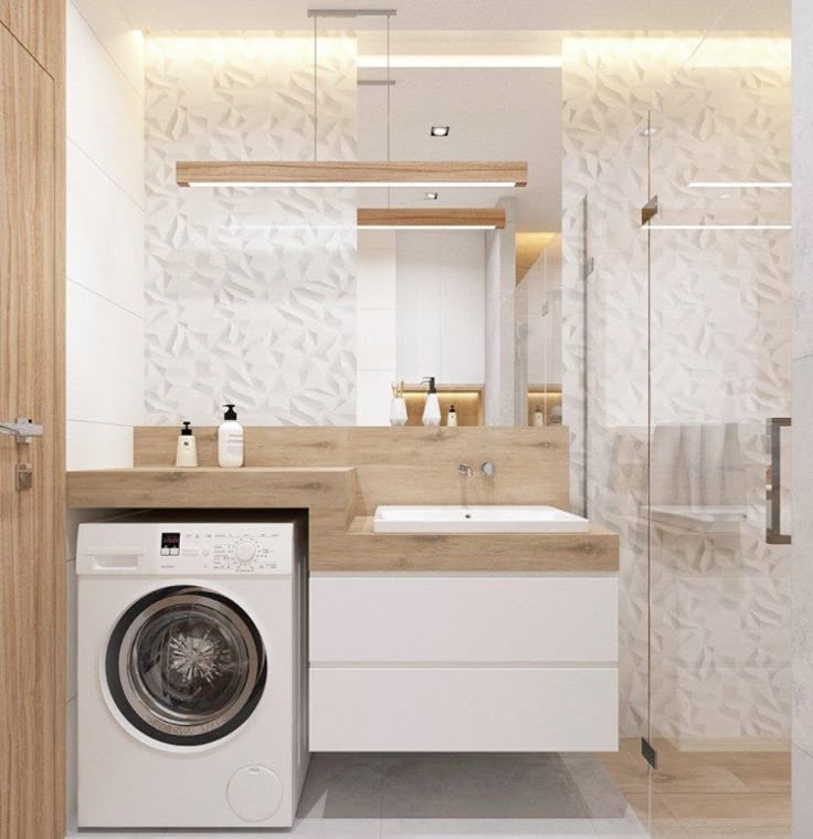 Badezimmer Style : Waschmaschine Im Kleinen Bad Unterbringen Holzarbeitsplatte Waschmaschine Glasdusche Waschmaschine Im Kleinen Bad Unterbringen Badezimmer Style : Waschmaschine Im Kleinen Bad Unterbringen Holzarbeitsplatte Waschmaschine Glasdusche Waschmaschine Im Kleinen Bad Unterbringen