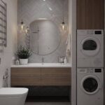 Badezimmer Style : Waschmaschine Im Kleinen Bad Unterbringen Turm Waschmaschine Trockner Badezimmer Waschtisch Waschmaschine Im Kleinen Bad Unterbringen